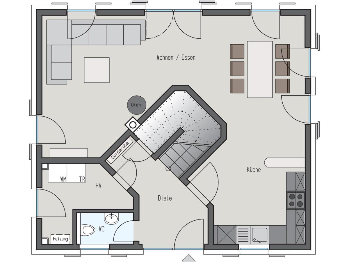 Ferienhaus Schilfrohrsaenger 26 Fuhlendorf  Extérieur photo